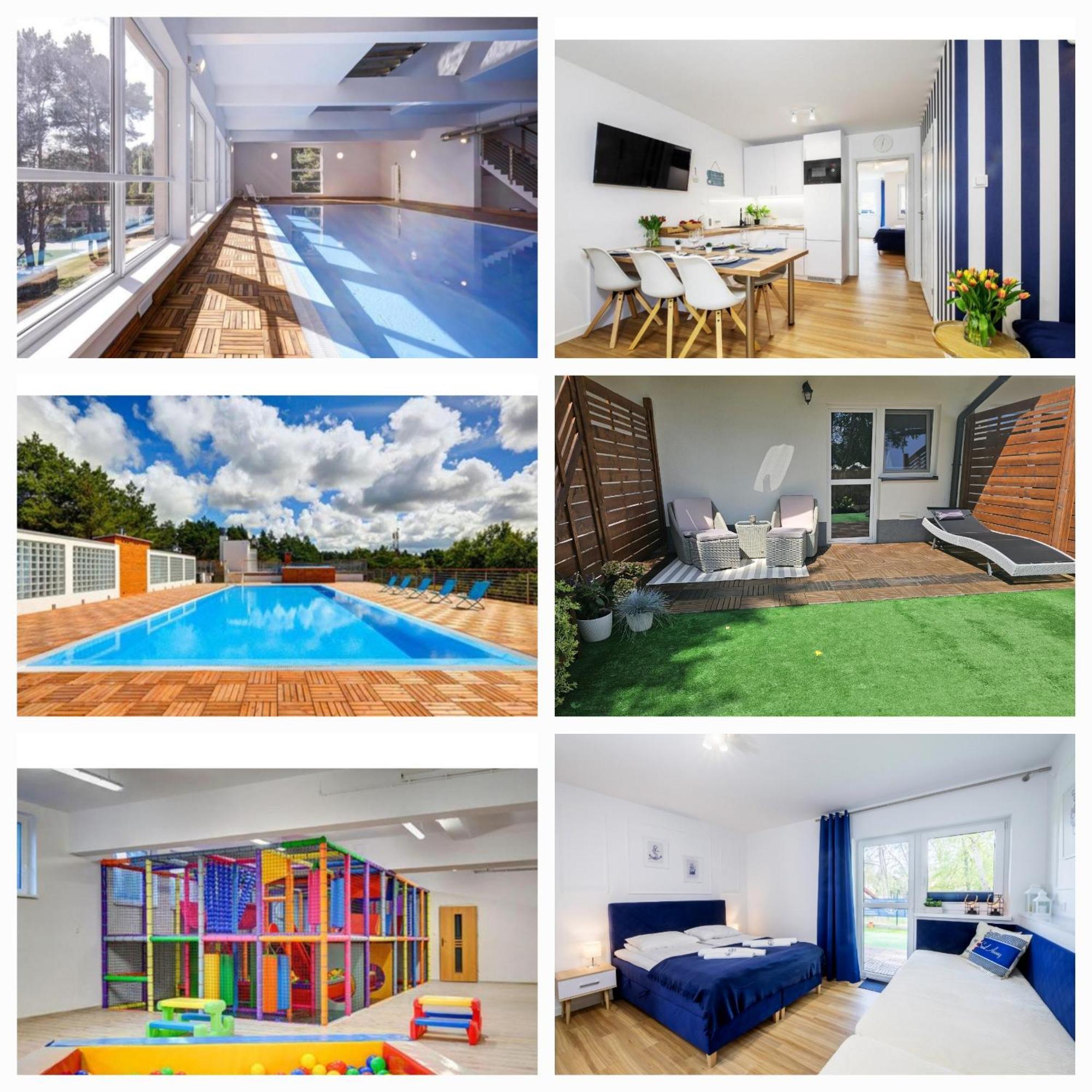 Apartament 2B Niebieskie Apartamenty Poddabie Dawniej Blue Marine Z Basenem Krytym, Odkrytym, Sala Zabaw, Animacjami 外观 照片